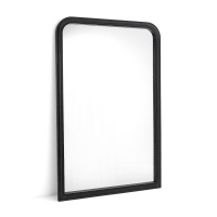 Зеркало Из массива мангового дерева В160 см Afsan единый размер черный LA REDOUTE INTERIEURS  фото, kupilegko.ru